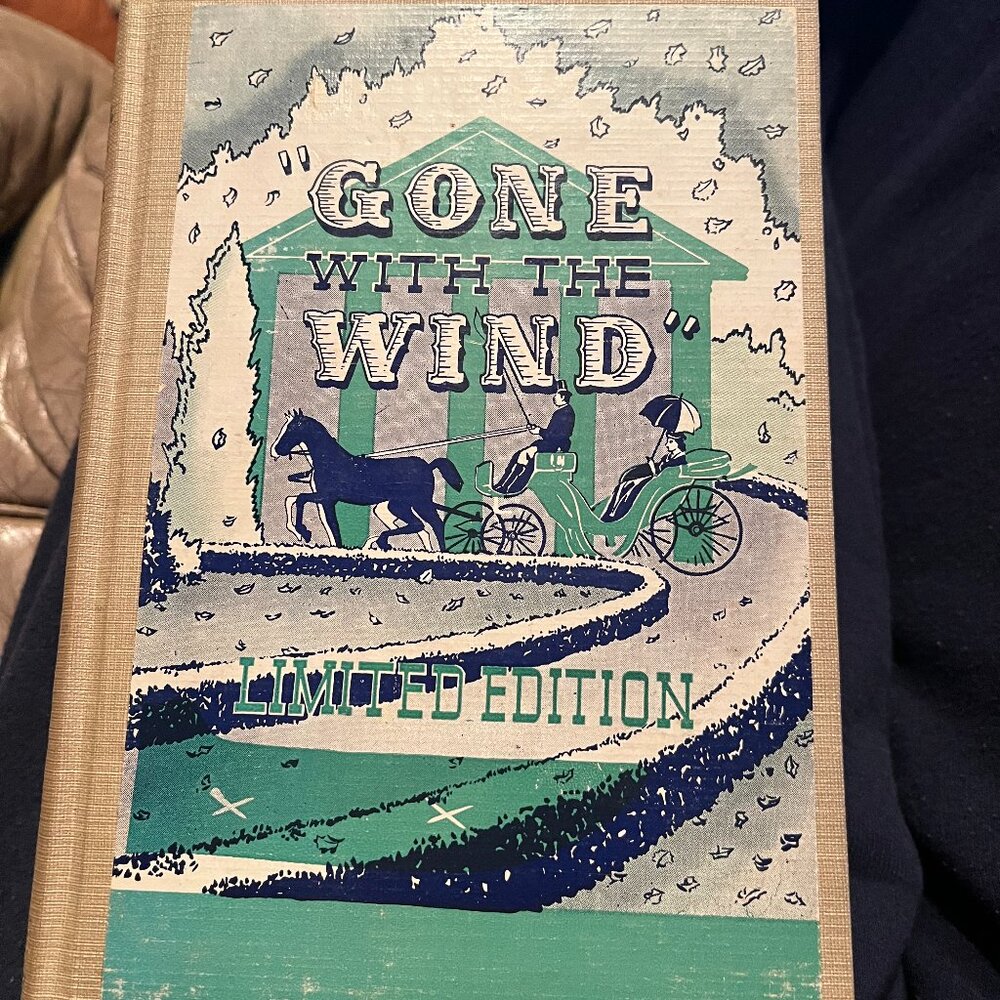 *Gag Gift Secret Hiding* Gone With The Wind, Limited Edition," novelty book 1939